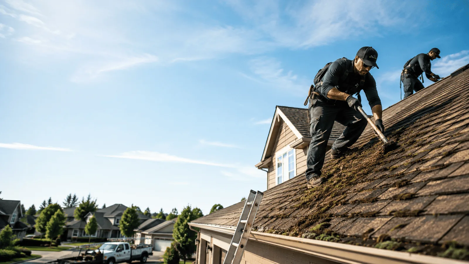 Roof Moss Removal in La Crescent, MN near me